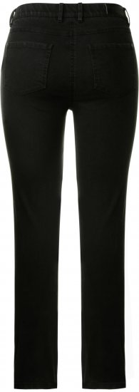 Ulla Popken Stretch Sarah Fit Skinny Jeans Black - Jeans & Calças Femininas em Tamanhos Grandes – Plus Size - 