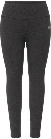 Ulla Popken Faux Fur Lined Stretch Leggings Charcoal - Jeans & Calças Femininas em Tamanhos Grandes – Plus Size - 