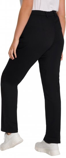 Ulla Popken Basic Mony Tapered Leg Stretch Pants Black - Jeans & Calças Femininas em Tamanhos Grandes – Plus Size - 