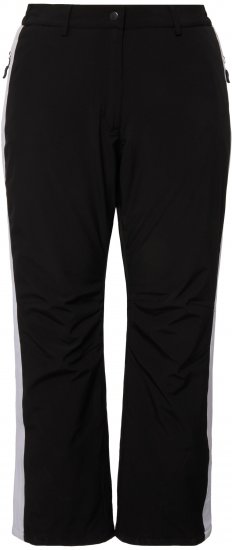 Ulla Popken Thermal Triple-Function Pants Black - Jeans & Calças Femininas em Tamanhos Grandes – Plus Size - 