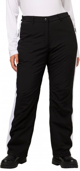Ulla Popken Thermal Triple-Function Pants Black - Jeans & Calças Femininas em Tamanhos Grandes – Plus Size - 