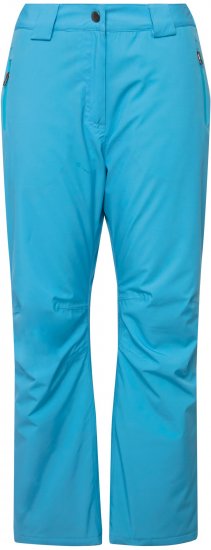 Ulla Popken Thermal Triple-Function Pants Bright Turquoise - Jeans & Calças Femininas em Tamanhos Grandes – Plus Size - 