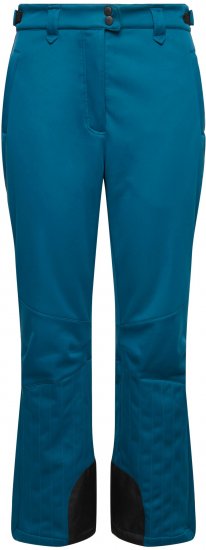 Ulla Popken Water Repellent Softshell Pants Dark Petrol - Jeans & Calças Femininas em Tamanhos Grandes – Plus Size - 