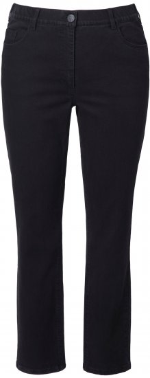 Ulla Popken Stretch Fit Jeans Black - Jeans & Calças Femininas em Tamanhos Grandes – Plus Size - 