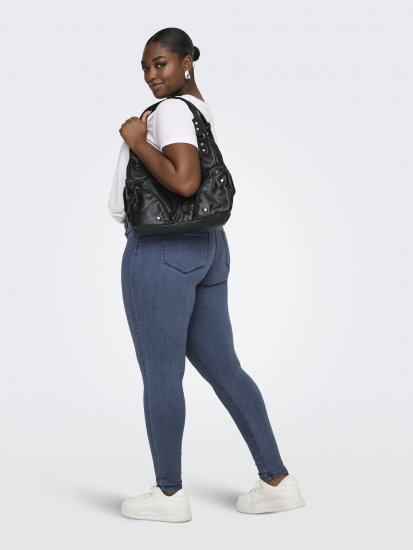 Only Carmakoma Thunder Life Skinny Fit Jeans Blue Denim - Jeans & Calças Femininas em Tamanhos Grandes – Plus Size - 