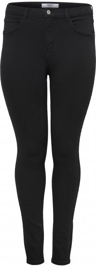 Only Carmakoma Storm Life Skinny Fit jeans Black - Jeans - 