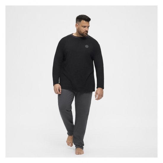 North Latitude Py Jersey O-Neck Long Sleeve Black - T-shirts de manga comprida - T-shirts de manga comprida tamanhos grandes