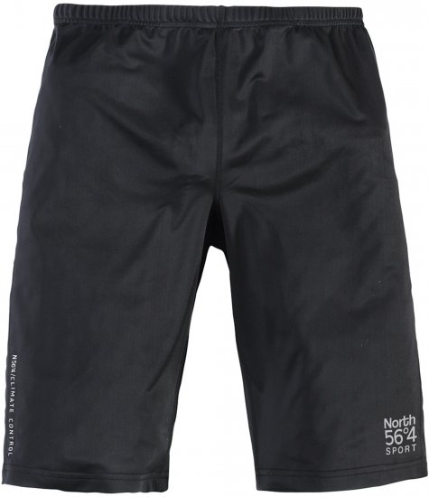 North Latitude 99813 Jogging Shorts Black - Calças & calções de fato de treino - Calças de Fato de Treino Tamanhos Grandes 
