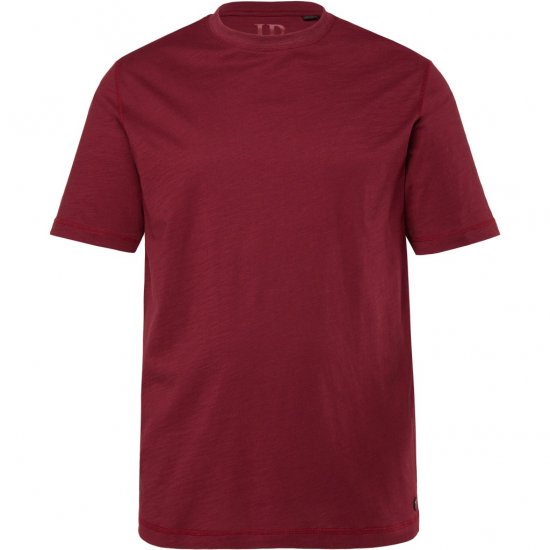 JP1880 T-Shirt Short Sleeve Soft Jersey Red - T-shirts - T-shirts Homem Tamanhos Grandes