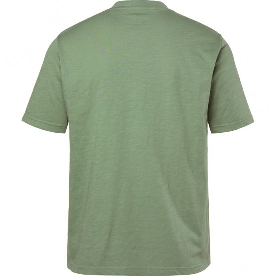 JP1880 T-Shirt Short Sleeve Chest Print Eucalyptus Green - T-shirts - T-shirts Homem Tamanhos Grandes