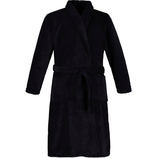 JP1880 Bathrobe with Spacious Patch Pockets Dark Navy - Roupa Interior & natação - Roupa interior Homem Tamanhos Grandes