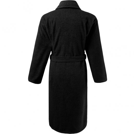 JP1880 Bathrobe Extra Soft Terry Cloth Black - Roupa Interior & natação - Roupa interior Homem Tamanhos Grandes