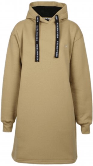 Nora Mikken KRISTINA Long Hoodie Camel - Sweatshirt & camisolas com capuz - 