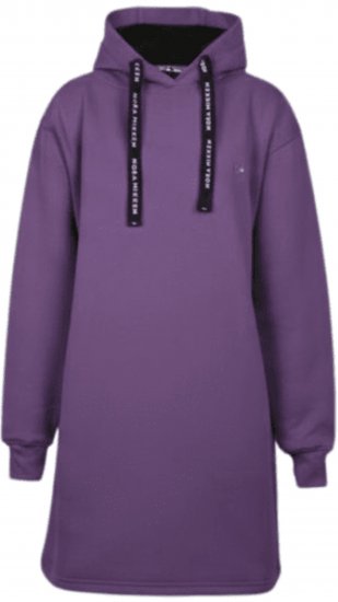 Nora Mikken KRISTINA Long Hoodie Purple - Sweatshirt & camisolas com capuz - 