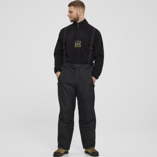 North Latitude Sport Ski Pants 5000mm Black - Roupa Desportiva & Outdoor - Roupa Desportiva Tamanhos Grandes