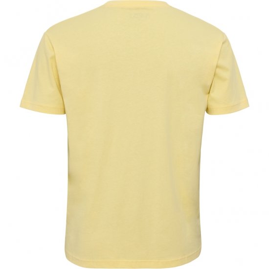 North Latitude T-Shirt Printed Short Sleeve Yellow - T-shirts - T-shirts Homem Tamanhos Grandes