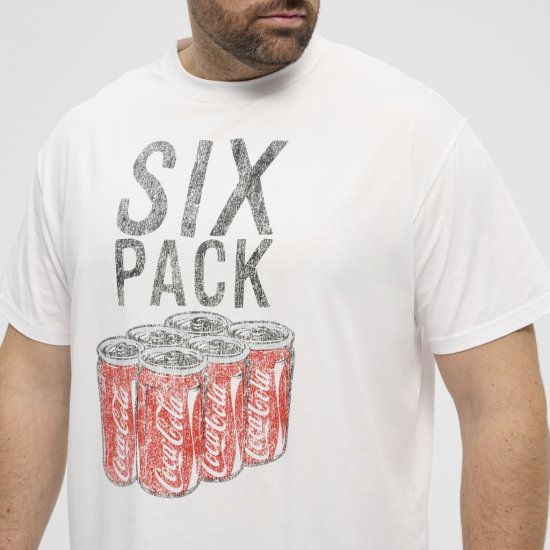 North Latitude T-Shirt Coca-Cola White - T-shirts - T-shirts Homem Tamanhos Grandes