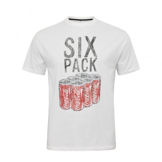 North Latitude T-Shirt Coca-Cola White - T-shirts - T-shirts Homem Tamanhos Grandes