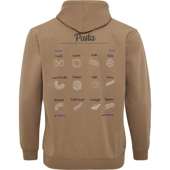 North Latitude Hoodie with Zipper Dark Sand TALL - TALL camisolas - 