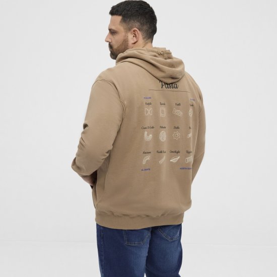 North Latitude Hoodie with Zipper Dark Sand TALL - TALL camisolas - 