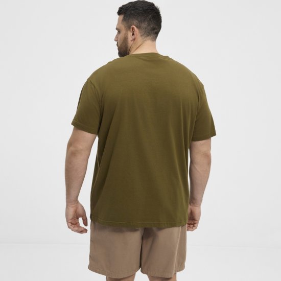 North Latitude T-Shirt Lazy Days Green - T-shirts - T-shirts Homem Tamanhos Grandes