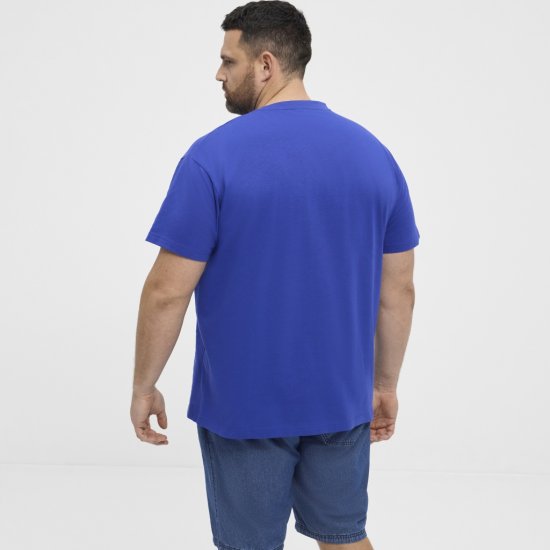 North Latitude T-Shirt Printed Blue - T-shirts - T-shirts Homem Tamanhos Grandes