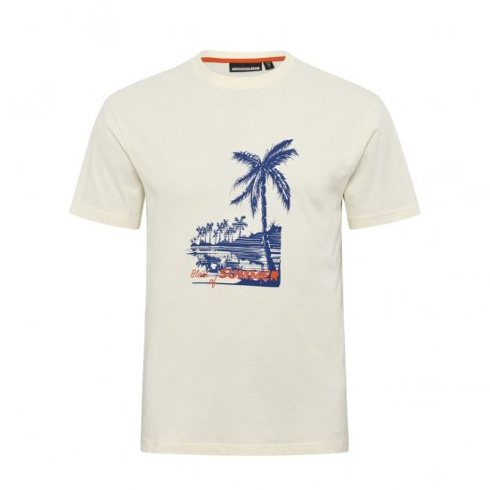 North Latitude T-Shirt Printed Off-White - T-shirts - T-shirts Homem Tamanhos Grandes
