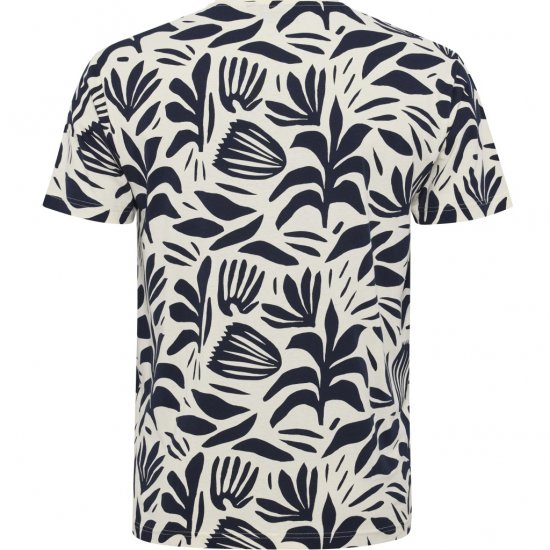 North Latitude T-shirt Allover Printed Navy - T-shirts - T-shirts Homem Tamanhos Grandes