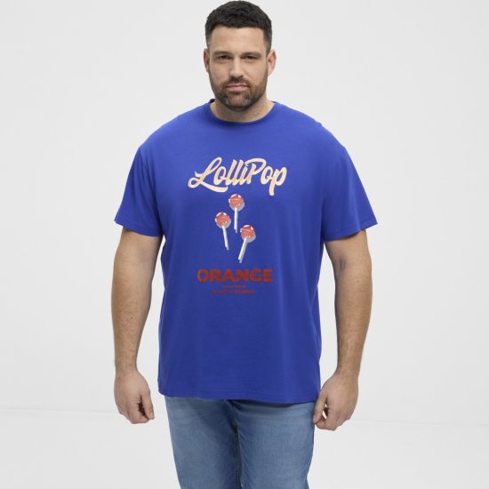 North Latitude T-Shirt Lollipop Blue - T-shirts - T-shirts Homem Tamanhos Grandes