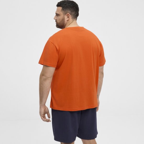 North Latitude T-Shirt Ice Cream Orange - T-shirts - T-shirts Homem Tamanhos Grandes