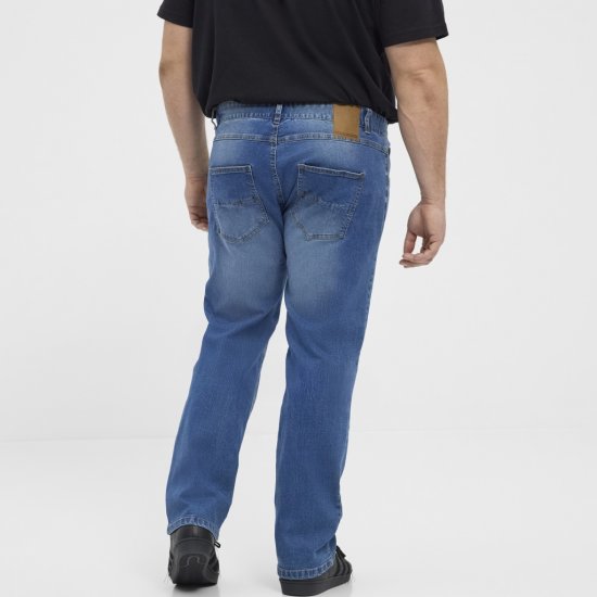 North Latitude Jeans Ringo Denim Blue - Jeans & calças - Jeans & Calças Tamanhos Grandes Homem