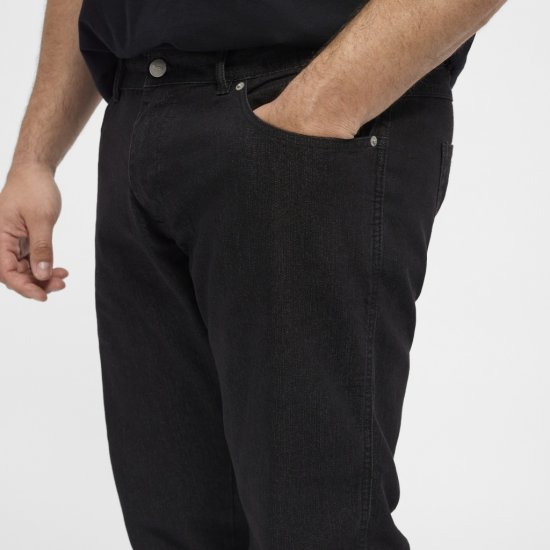 North Latitude Jeans Mick Black Stone Wash - Jeans & calças - Jeans & Calças Tamanhos Grandes Homem