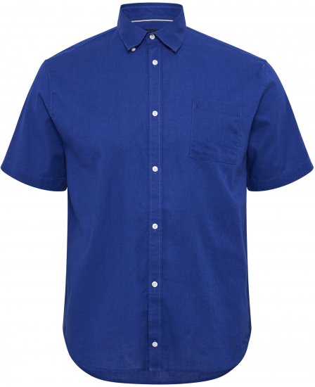 North Latitude Shirt Short Sleeve TALL Blue - ROUPAS DE HOMEM MT-6XLT - Tamanhos-Tall Homem