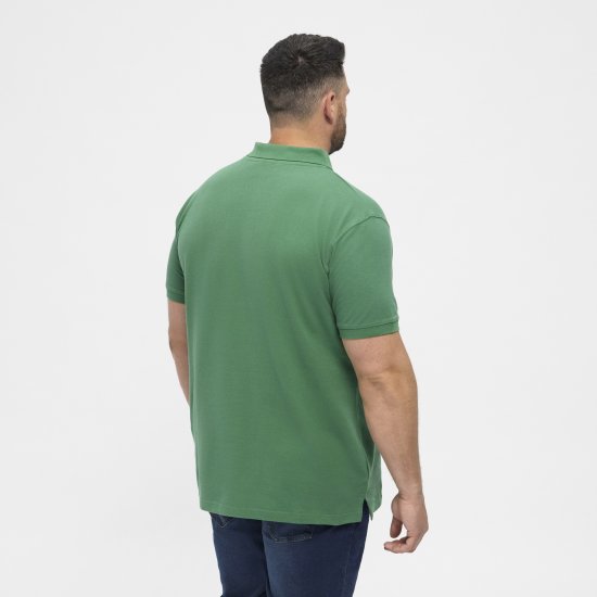 North Latitude Polo Short Sleeve Green - Pólos - Pólos Tamanhos Grandes Homem