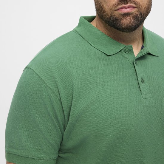North Latitude Polo Short Sleeve Green - Pólos - Pólos Tamanhos Grandes Homem