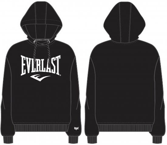 North Latitude Everlast Hoodie Black - Sweatshirts & hoodies - Sweatshirt & Camisolas com Capuz tamanhos grandes