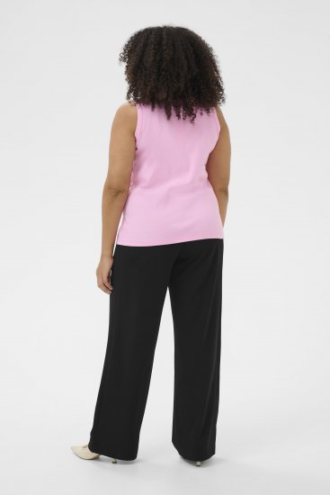 Kaffe Curve Pheolo Pants Black - Calças de tecido - 