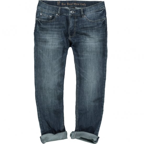 JP1880 Jeans Straight Fit Super Stretch Denim Used Blue - Jeans & calças - Jeans & Calças Tamanhos Grandes Homem