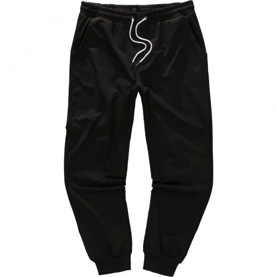 JP1880 Sweatpants Modern Fit Lightweight Black - ROUPAS DE HOMEM MT-6XLT - Tamanhos-Tall Homem