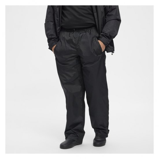 North Latitude Rain Pants Black - Toda a roupa - Roupa de homem tamanhos grandes 2XL-14XL