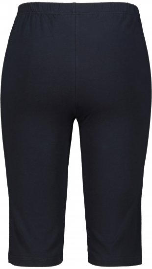 Ulla Popken Stretch Knit Bike Shorts Blue - Jeans & Calças Femininas em Tamanhos Grandes – Plus Size - 