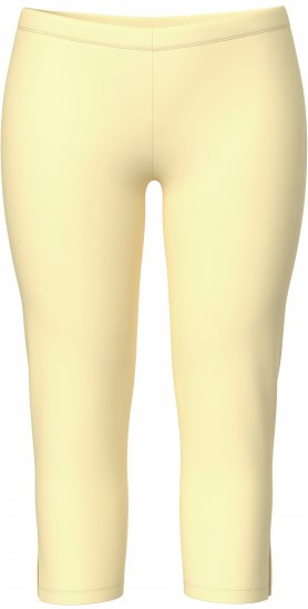 Ulla Popken Basic Stretch Knit Capris Orange - Jeans & Calças Femininas em Tamanhos Grandes – Plus Size - 