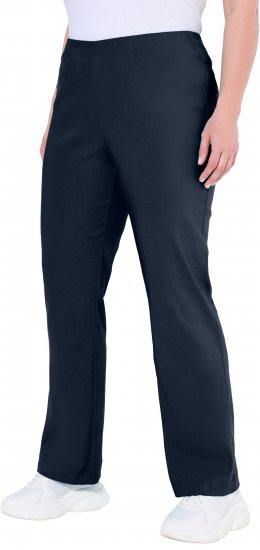 Ulla Popken Classic Stretch Bengaline Comfort Pants Navy - Jeans & Calças Femininas em Tamanhos Grandes – Plus Size - 