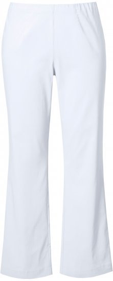 Ulla Popken Classic Stretch Bengaline Comfort Pants Snow White - Jeans & Calças Femininas em Tamanhos Grandes – Plus Size - 