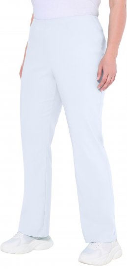 Ulla Popken Classic Stretch Bengaline Comfort Pants Snow White - Jeans & Calças Femininas em Tamanhos Grandes – Plus Size - 
