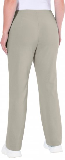 Ulla Popken Classic Stretch Bengaline Comfort Pants Brown - Jeans & Calças Femininas em Tamanhos Grandes – Plus Size - 