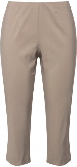 Ulla Popken Stretch Basic Bengaline Capri Pants Orange - Jeans & Calças Femininas em Tamanhos Grandes – Plus Size - 