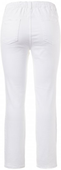 Ulla Popken Sienna Stretch Twill Jeggings Snow White - Jeans & Calças Femininas em Tamanhos Grandes – Plus Size - 