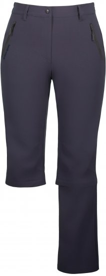 Ulla Popken Versatile Zip Off Leg Quick Dry Stretch Pants Graphite Grey - Jeans & Calças Femininas em Tamanhos Grandes – Plus Size - 