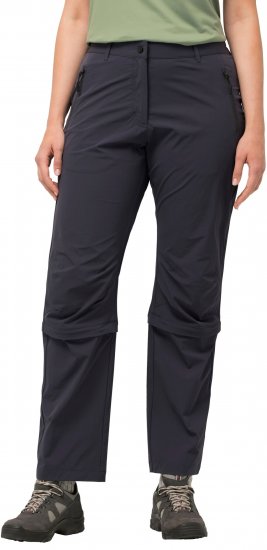 Ulla Popken Versatile Zip Off Leg Quick Dry Stretch Pants Graphite Grey - Jeans & Calças Femininas em Tamanhos Grandes – Plus Size - 